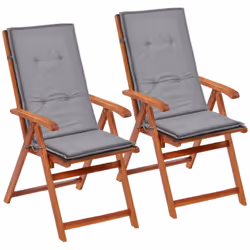 Rendez vos chaises de jardin plus confortables tout en ajoutant une touche de couleur grâce à cet ensemble de 2 coussins de c ...