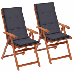 Rendez vos chaises de jardin plus confortables tout en ajoutant une touche de couleur grâce à cet ensemble de 2 coussins de c ...