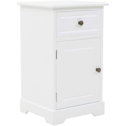 Helloshop26 - Table de nuit chevet commode armoire meuble chambre mdf et bois de pin 35 x 32 x 59 cm