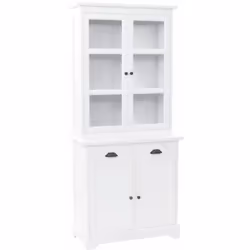 Ce vaisselier sera un complément parfait à votre salon ou à toute autre pièce de la maison avec son design chic et sa finitio ...
