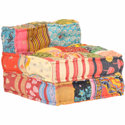 Ajoutez une touche de style exotique à votre intérieur avec ce pouf ! Ce canapé polyvalent présente une conception modulaire. ...
