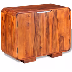Ce buffet en bois massif de Sesham est élégant et pratique et sera un excellent ajout à votre salon, salle à manger ou couloi ...