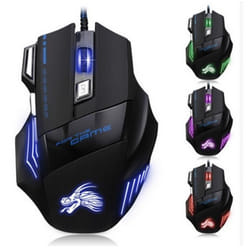 Souris Gamer pour LENOVO PC Avec Fil USB LED Filaire Ordinateur Gaming Universelle Capteur Optique 6