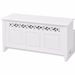 Ce banc de rangement en style baroque, conçu à la fois pour vous y asseoir ainsi que pour ranger vos effets personnels, sera  ...