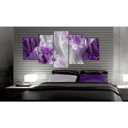 Tableau sur verre acrylique - Utopia Violet [Verre] 100x50 cm TVA110066
