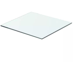 Panneau pour étagère verre transparent 40 x 30 cm