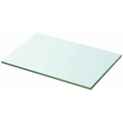 Helloshop26 - Panneau pour étagère verre transparent 20 x 30 cm