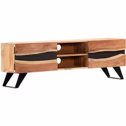 Ce meuble de télévision dégage un charme rustique. Il deviendra une pièce de résistance de votre intérieur. Le buffet est en  ...