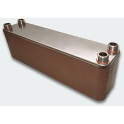 Échangeur de chaleur thermique inox 60 plaques max. 660 kW