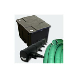 Kit de Filtration de Bassin 12000l Stérilisateur uvc 72 Watts 5m Tuyau