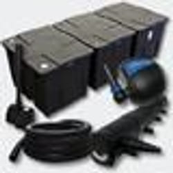Filtration de bassin - Helloshop26 - Kit 90000l - 72W UVC - Pompe 10000l/h - Tuyau Ø25mm