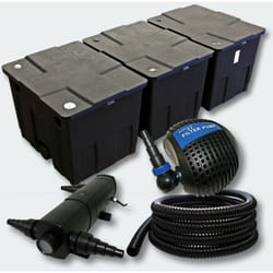 Helloshop26 - Kit:Filtration de Bassin 90000l 24 Watts uvc Stérilisateur Pompe Tuyau