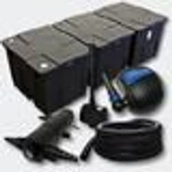 Filtration de Bassin - Helloshop26 - Kit 90000l - 24W UVC - Pompe 10000l/h - Tuyau Ø25mm