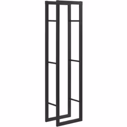 Range-bûches Notre porte-bûches en acier laqué est une solution optimale pour ceux qui souhaitent bien ranger leur bois de ch ...