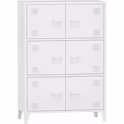 Armoire de bureau Découvrez notre meuble de rangement au style industriel, une solution pratique et polyvalente pour divers e ...