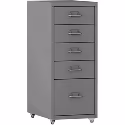 Caisson de bureau à roulettes Ce meuble de rangement à tiroirs est un accessoire parfait pour organiser et ranger les documen ...
