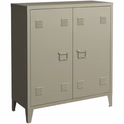 Casier de bureau Ce meuble de rangement à 2 portes offre des espaces de stockage pratiques pour les dossiers, fournitures de ...
