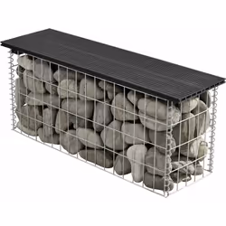 WPC Banc du jardin gabion Détails du produit: - Siège du banc de WPC de longue vie - Gabion du grillage galvanisé - Résistant ...