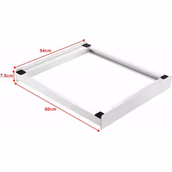 Cadre de superposition universel pour machine à laver et sèche-linge Ce kit de superposition universel vous propose une solut ...