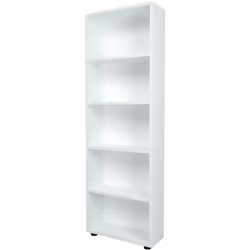 Bibliothèque Ce meuble de rangement vous offre de la surface de stockage à 5 niveaux pour vos livres et divers objets tout en ...