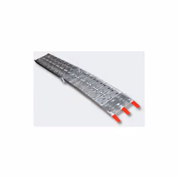 Rampe de chargement pliable - Rampe moto Charge max. 340 kg Rampe pour charger / Aluminium / Longueur 220 cm / Largeur 28 cm ...