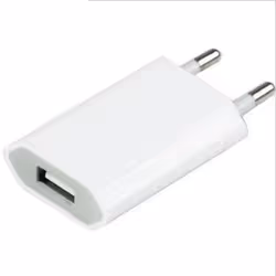 Adaptateur USB Prise Murale pour SAMSUNG Galaxy XCover Pro Secteur 1 Port Courant AC Chargeur (5V-1A) Universel (BLANC)