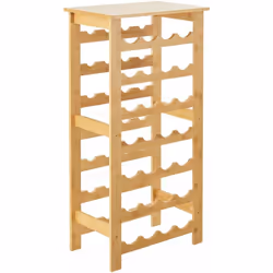 Casier à bouteilles Ce range-bouteille est une solution élégante pour stocker vos bouteilles de vin et il pourra facilement t ...