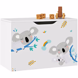 Coffre à jouets Un meuble de rangement idéal pour la chambre d'enfant. Les jouets, livres, cahiers de coloriages peuvent être ...