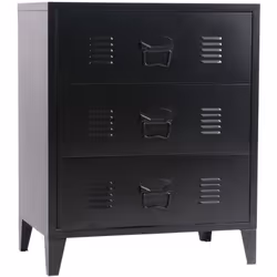 Commode Découvrez notre meuble de rangement au style industriel, une solution pratique et polyvalente pour divers espaces. Qu ...