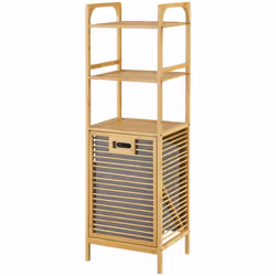Meuble de rangement à linge Ce panier à linge est un meuble de rangement idéal pour la maison. Le sac à linge amovible à l'in ...