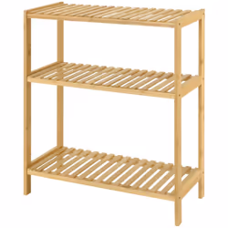 Étagère en bambou Ce meuble de rangement pratique est un accessoire idéal pour embellir votre maison. A part la salle de bain ...