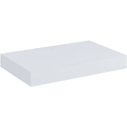 Helloshop26 - tagère murale avec tiroir 40 x 25 x 5 cm blanc