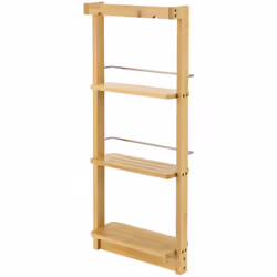 Étagère de salle de bain en bambou Ce meuble de rangement pratique est un accessoire idéal pour embellir votre maison. A part ...