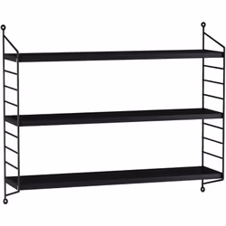 Étagère murale modulable Cette étagère murale à la fois élégante et pratique vous propose trois niveaux de surface de stockag ...