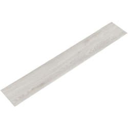 Helloshop26 - Revêtement de sol adhésif valona pvc vinyle 28 pièces 3,92 m² blanc chêne blanchi