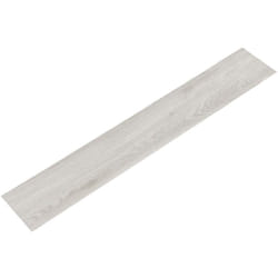 Helloshop26 - Revêtement de sol adhésif valona pvc vinyle 7 pièces 0,975 m² blanc chêne blanchi