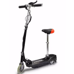 Trottinette electrique avec siege 120 watts noir