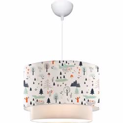 Suspension Cette lampe suspendue design et moderne sera l'ornement de la chambre d'enfant et assurera un éclairage optimal. D ...