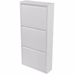 Meuble à chaussures Assurez un rangement optimal à vos chaussures dans ce meuble de stockage design. Son montage au mur est s ...