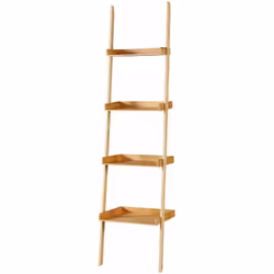 Étagère échelle Notre étagère échelle en bambou est non seulement un meuble de rangement pratique, mais aussi un accessoire d ...
