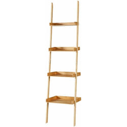 Helloshop26 - tagère échelle bambou 176 x 44 cm naturel