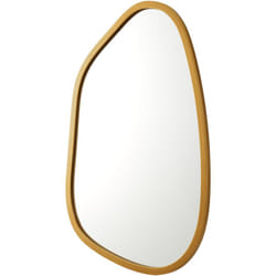 Helloshop26 - Miroir mural asymétrique 80 x 58 cm or