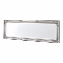 Miroir mural 132 x 42 x 35 cm argente