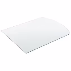 Plateau de table glasgow en verre esg 110 x 85 cm transparent