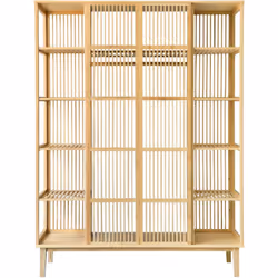 Garde-robe ouvert Ce portant à vêtements solide peut être monté facilement et rapidement. Maintes surfaces de stockage et une ...