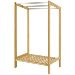 Helloshop26 - Porte-serviettes sur pied 51 x 31 x 85 cm bambou