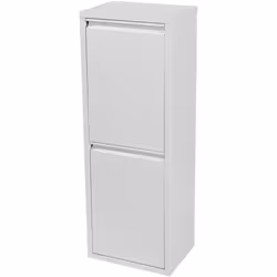 Poubelle de tri sélectif Ce meuble de recyclage est une solution optimale pour trier les déchets à la maison. Les deux bacs a ...