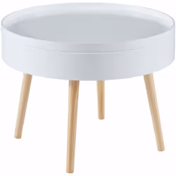 Table basse avec plateau amovible Notre élégante table basse avec plateau amovible est à la fois pratique et esthétique, offr ...