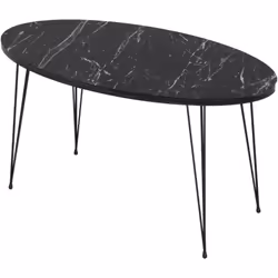Table basse Cette table d'appoint moderne et stylée offre une ambiance chaleureuse dans votre salon. Description : - élégant  ...
