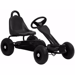 Vos enfants auront beaucoup de plaisir en se baladant partout dans ce kart à pédales grâce à son design moderne et son foncti ...